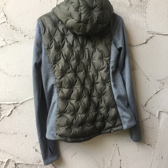 The North Face Taupe Mashover Down Pullover Hoodie Size S - Picture 4 of 9